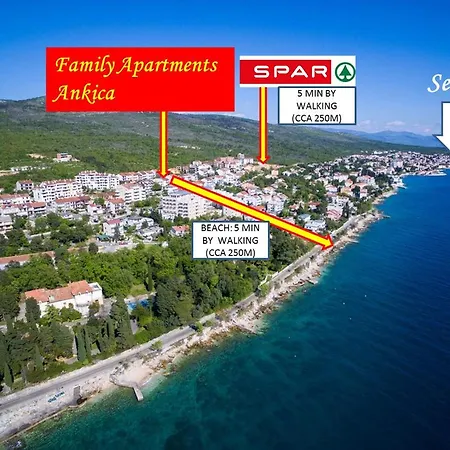 Family Ankica Апартаменты *